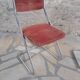 Set of 2 vintage tubular chairs by Roche Bobois.