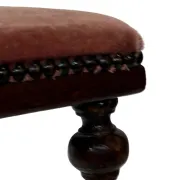 Pouf Art Déco repose-pieds design minimaliste des années 30