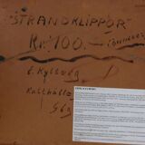 "Strandklippor" d'Erik Kylberg