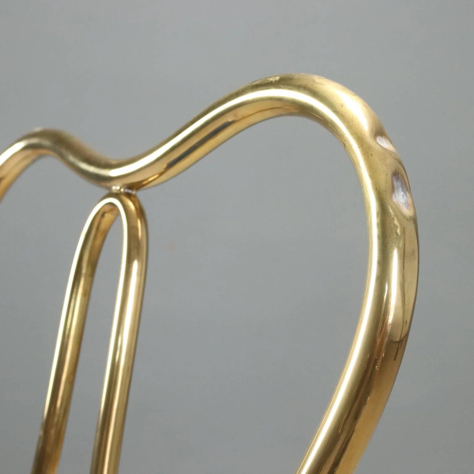 Set of 4 Jansen Argentina chairs from the 1950s.