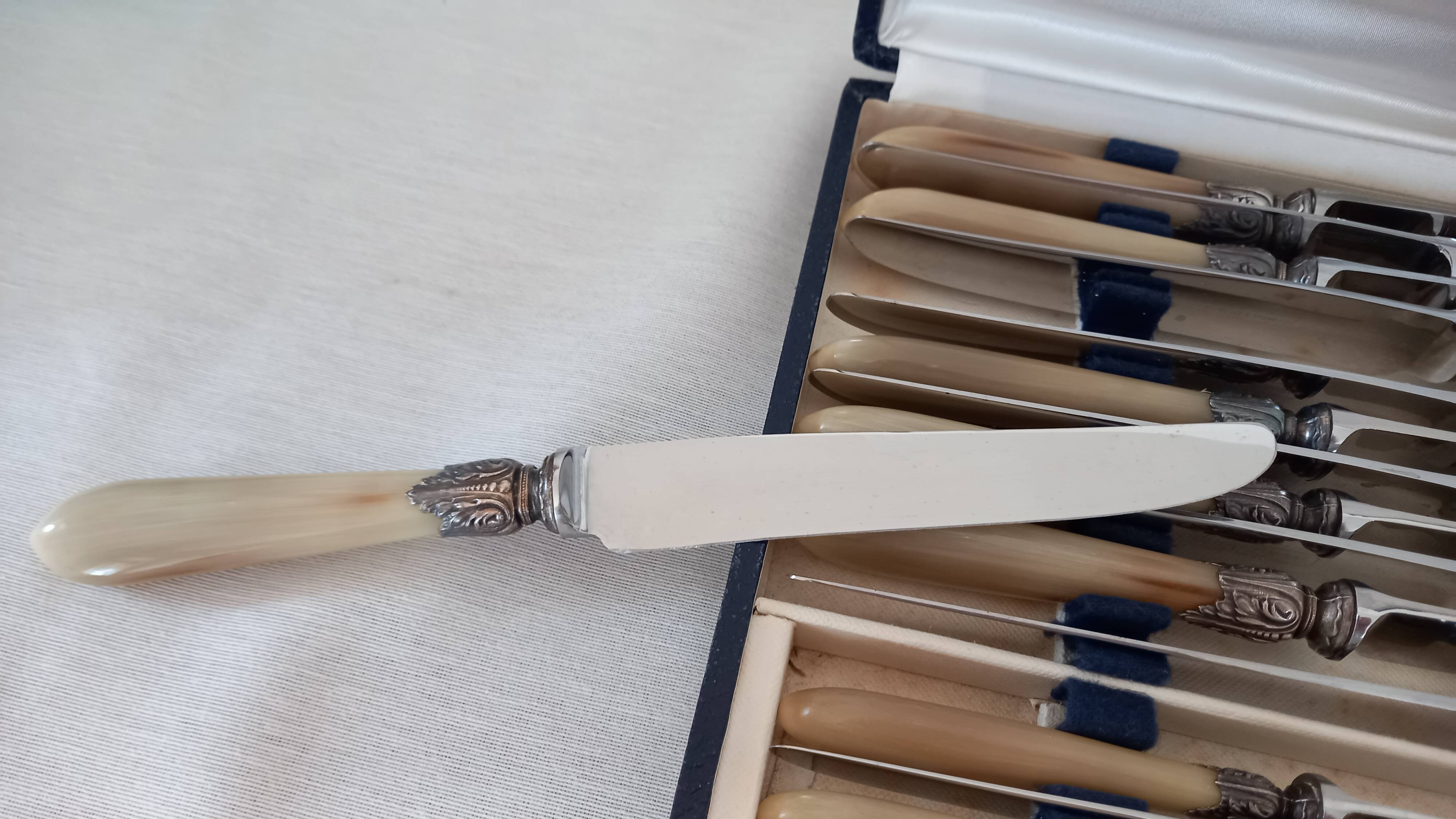 Cutlery set with 24 knives
