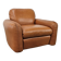 "Piumotto" leather armchair by Arrigo Arrigoni for Busnelli, 1970