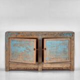 Ancien buffet de salle à manger bleu ciel (vers 1920)
