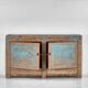 Antique sky blue dining room buffet (circa 1920)