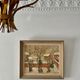 Oil on canvas painting "snow in Paris" signed Darvill 1958