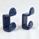 Pair of Gedy 1970s hooks in vintage space age ABS