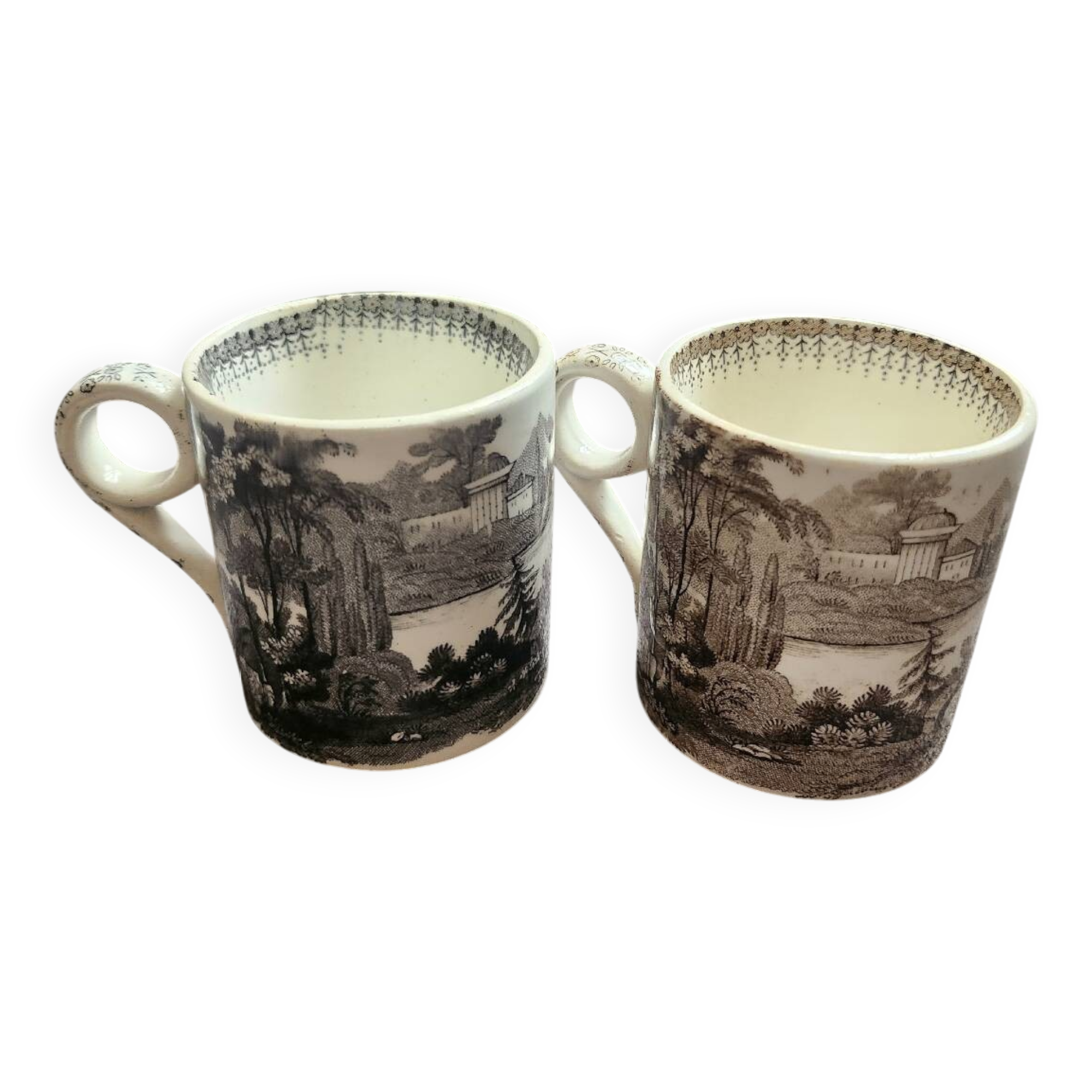 Deux tasses ancienne David Johnston