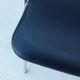 Chaise pliante chrome et skaï, vintage 70