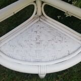 Rattan shelf