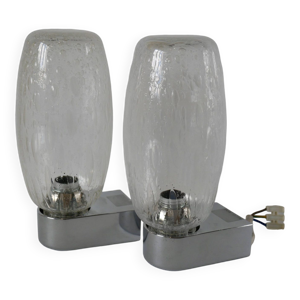 Paire d'appliques murales - circa