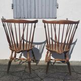 Lot de 2 chaises Ethan Allen