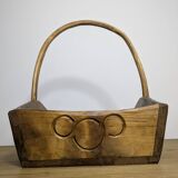 Basket in good vintage Sculpture of Queyras