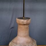 Pair of terracotta lamps