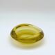Bright Yellow Murano Sculptural Bowl , perfect to decorate your coffee tables !