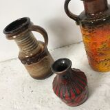 Set of 15 1960 ceramic vases