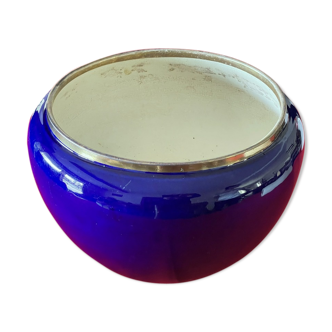Blue northern ceramic pot cache