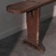 Farmhouse bench in chestnut wood