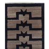 Vintage Turkish Oushak Rug Handwoven 86x211 cm