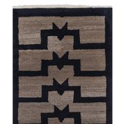 Tapis vintage turc de oushak tissé à la main 86x211 cm