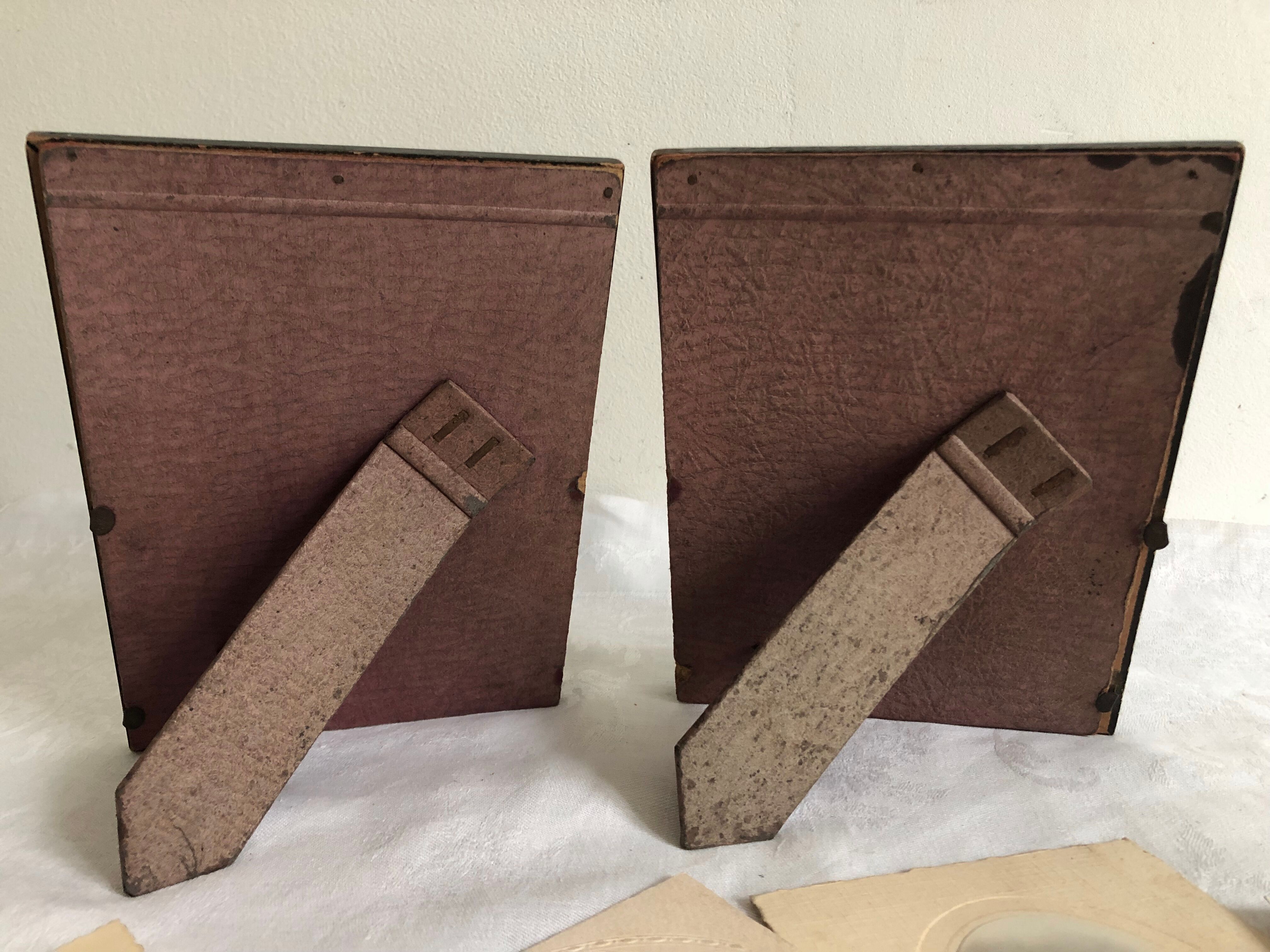 Set of two old frames