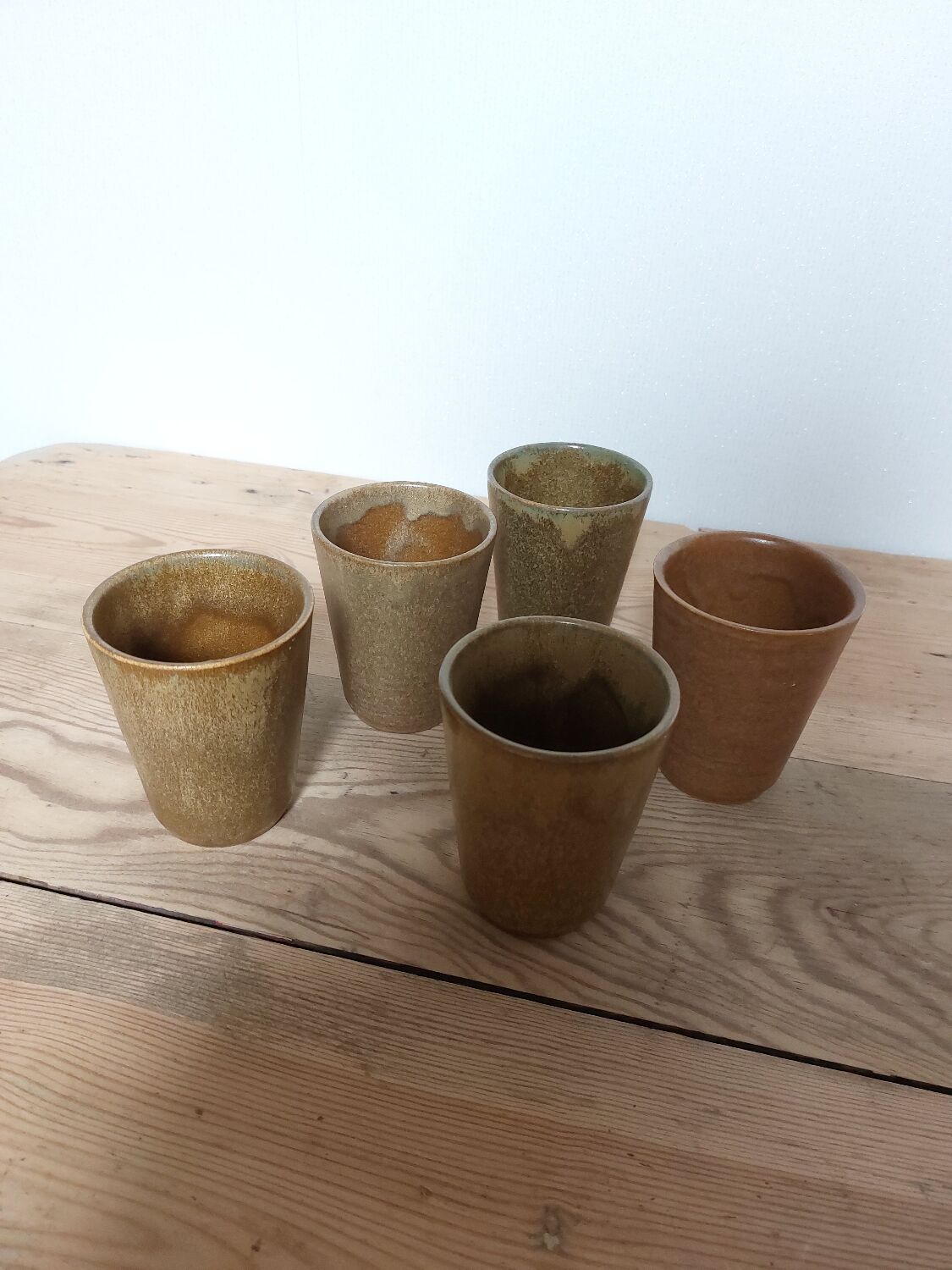 Digoin tumblers in real stoneware