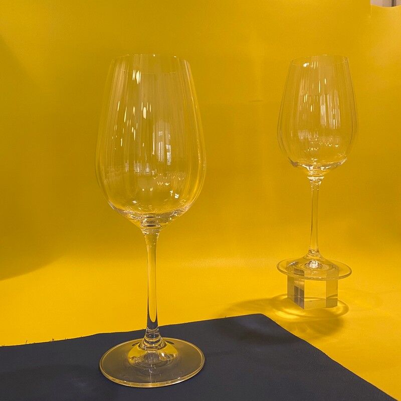 Lot de 6 verres à vin cristal