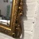 Miroir doré Louis XVl