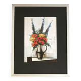 Painting Poppies by Bernard Buffet, 1960s