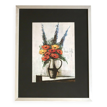 Painting Poppies by Bernard Buffet, 1960s