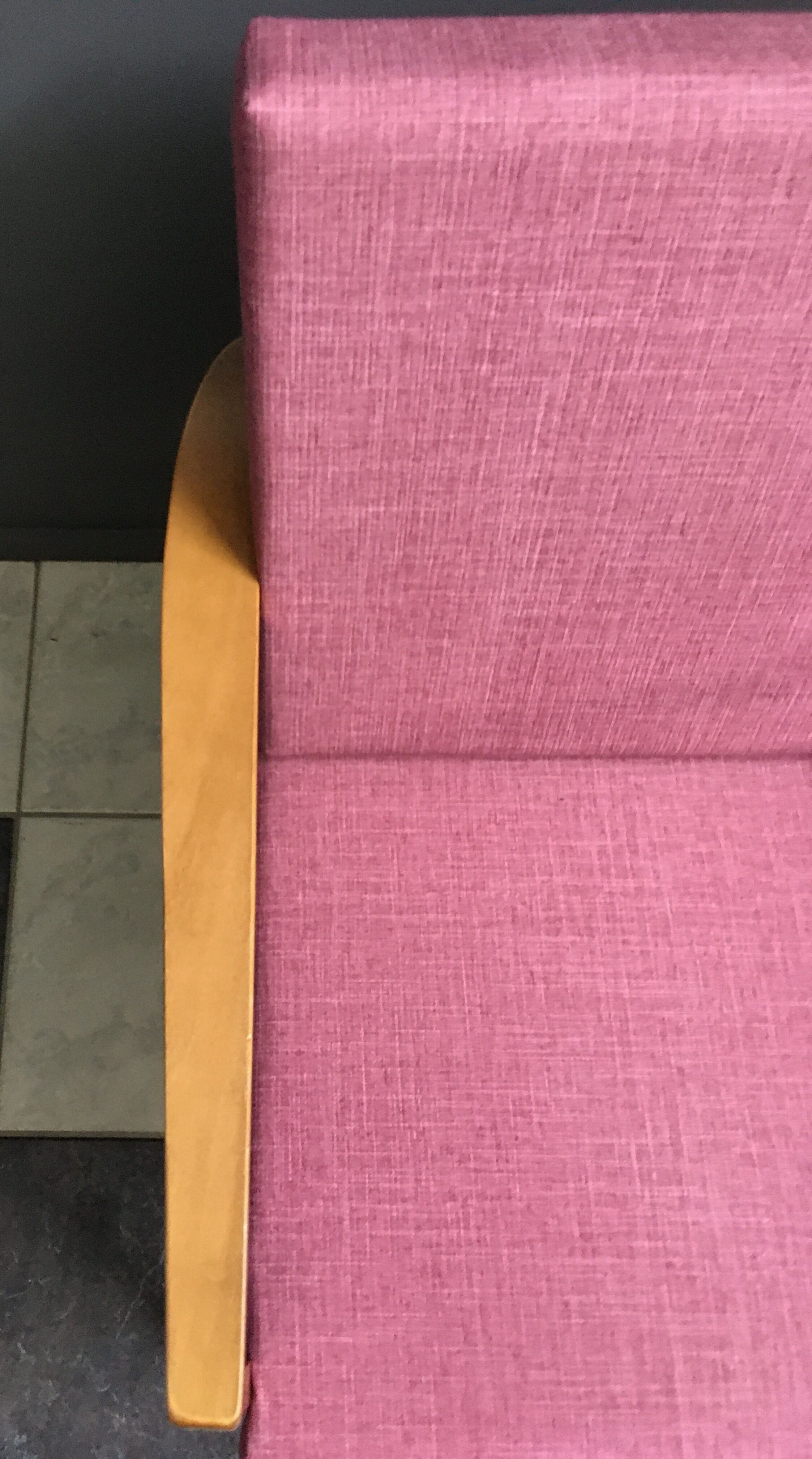 Pink 1960s chair