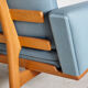 Hans J. Wegner Model GE-236/3 three-seater sofa