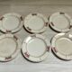 Set of 6 iron earth plates
