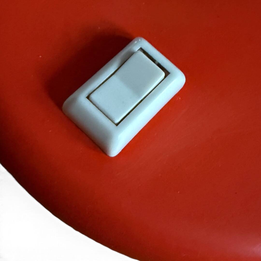 Space Age orange desk lamp – 1970s