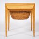 Table d'Appoint en Chêne par Severin Hansen pour Haslev, 1950s