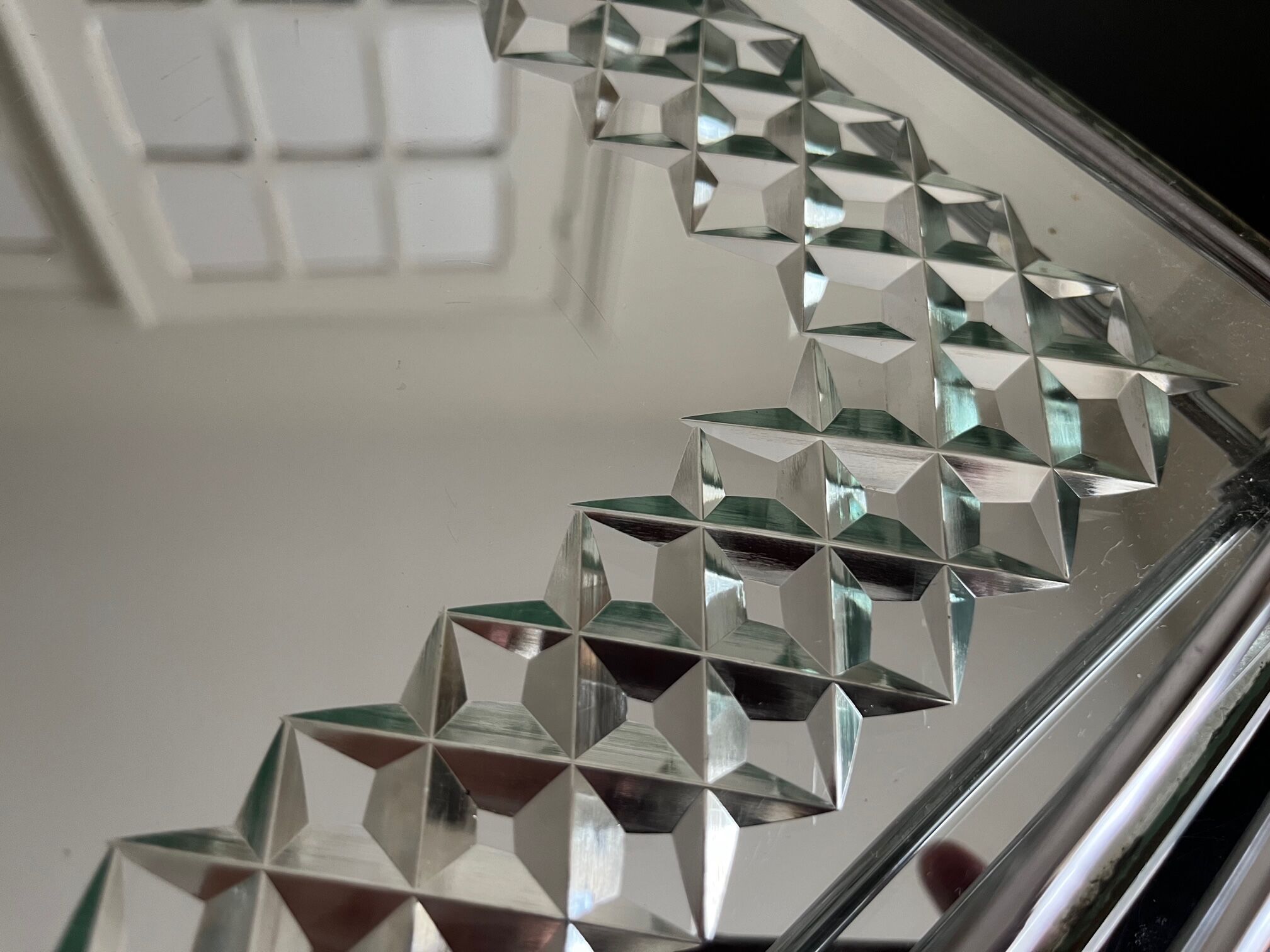 Plateau art déco o en miroir