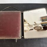 Art Deco triptych mirror, for table or wall mounting, 1900