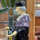 Saint Yves in Quimper faience from the 1930s by Jos Kervella.