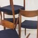 Set de 4 chaises en teck Cees Braakman pour Pastoe 1960.