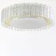 1 of 2 Stunning Murano Glass Tubes Ceiling Light by Doria, Germany, 1960s