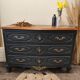 Birch wood chest of drawers