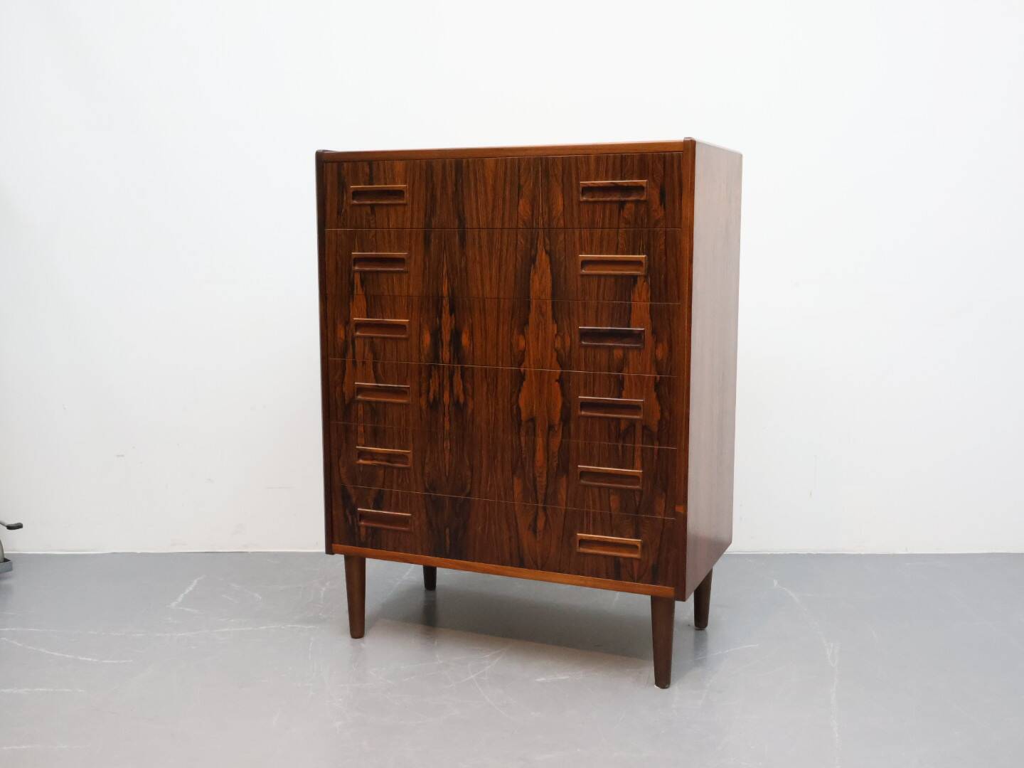 Deense ladekast palissander P. Westergaard vintage