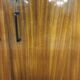 Buffet en bois clair et palissandre années 60