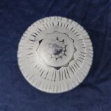 Art deco glass globe signed Muller 40s