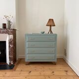 Vintage chest of drawers revisited in Almond (Resource)