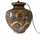 Handmade Asian style lamp in ceramic