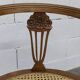 Vintage Louis XVI style chair – Cane seat, lyre-shaped back