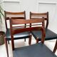 4 chaises scandinaves
