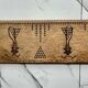 Berber coat rack made of solid wood