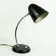 Black Table or Desk Lamp in Bauhaus or Industrial Style from the 1930s