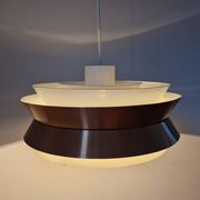 Midcentury Pendant in style of Jo Hammerborg, Denmark, 1970s